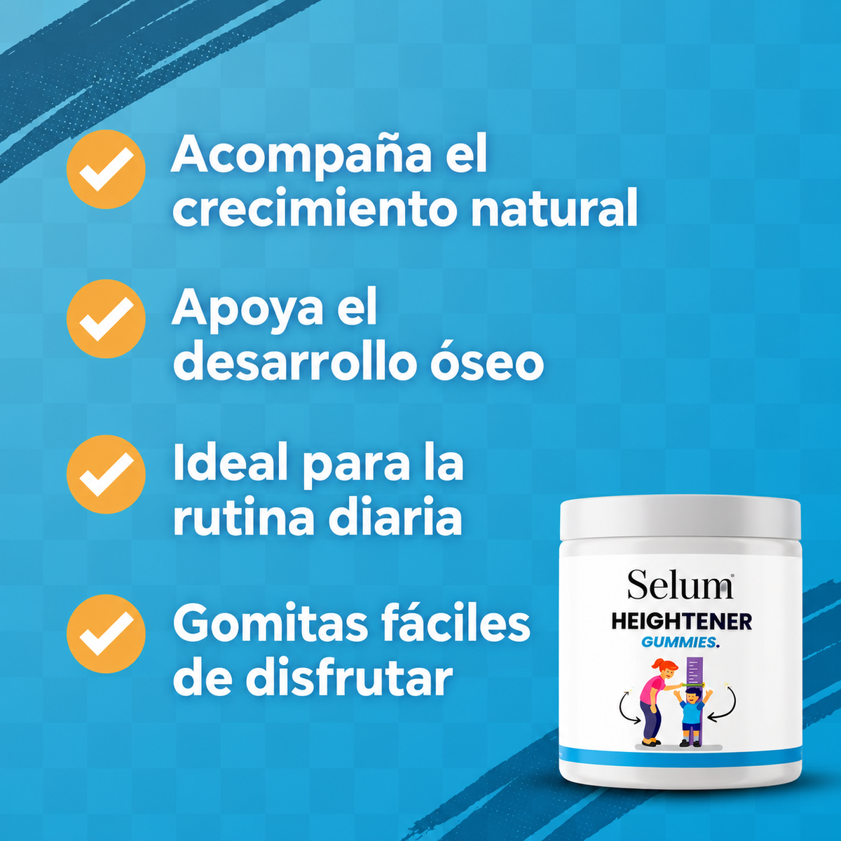 Selum™ Gomitas de Crecimiento