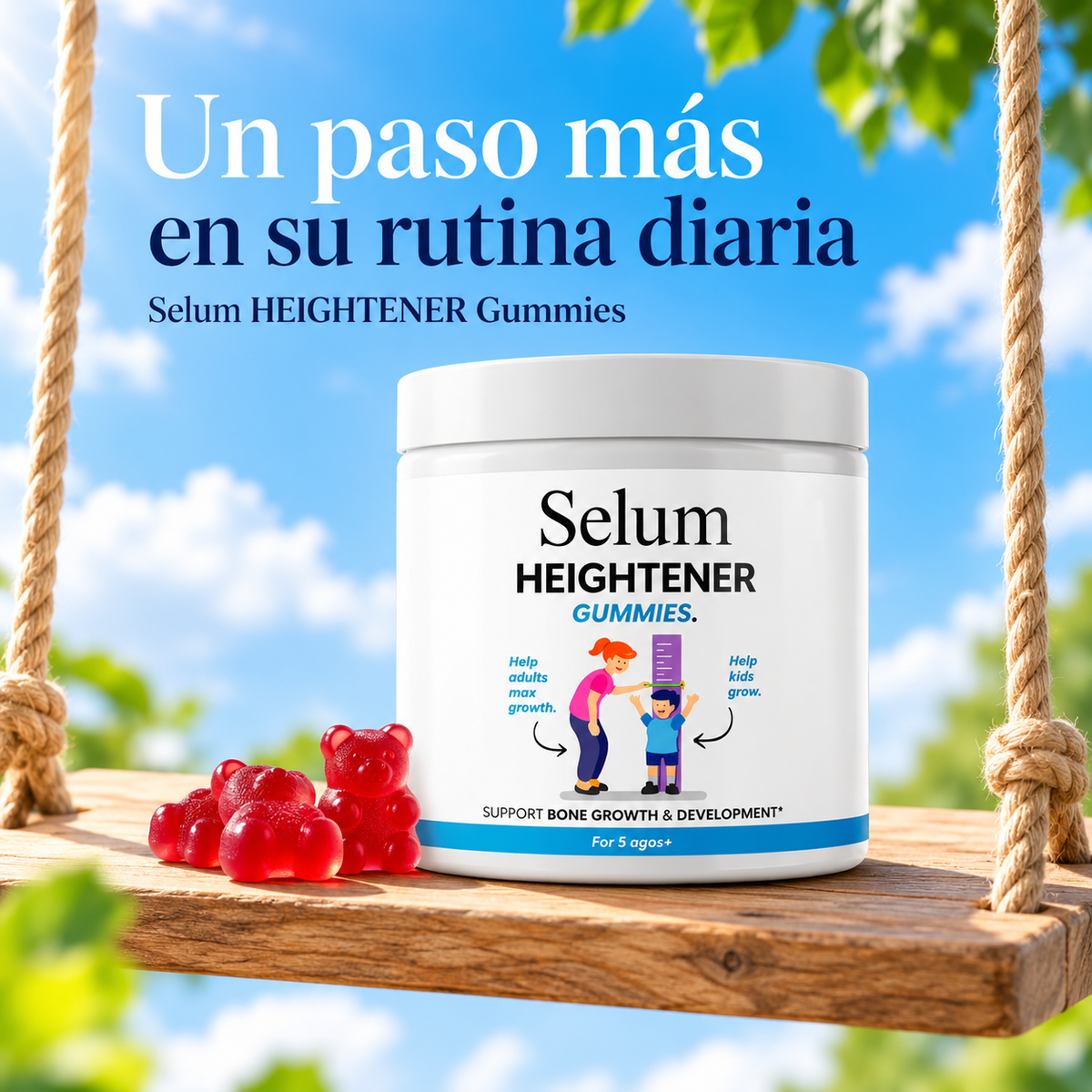 Selum™ Gomitas de Crecimiento